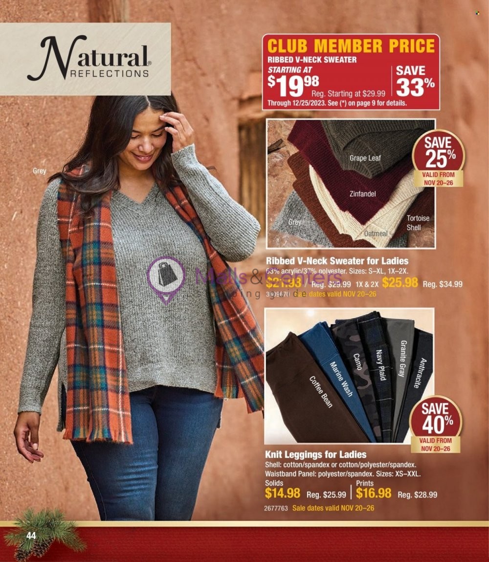 Weekly ad for Cabela's valid: 11/01/2023 - 11/30/2023, page 44