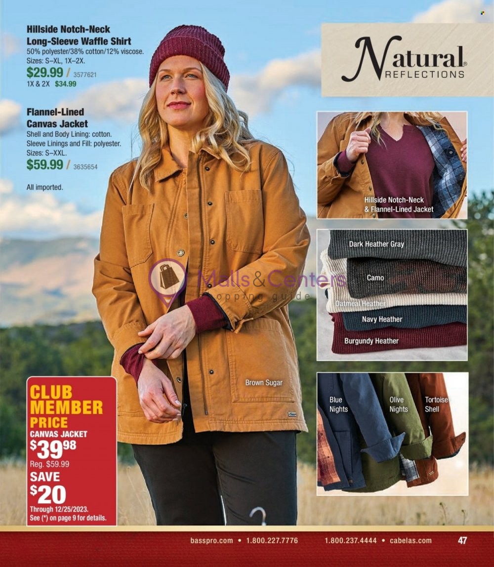 Weekly ad for Cabela's valid: 11/01/2023 - 11/30/2023, page 47