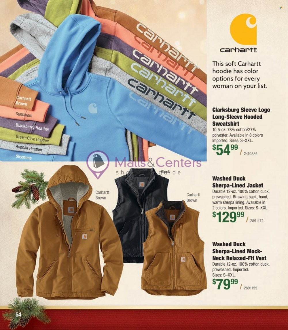 Weekly ad for Cabela's valid: 11/01/2023 - 11/30/2023, page 54