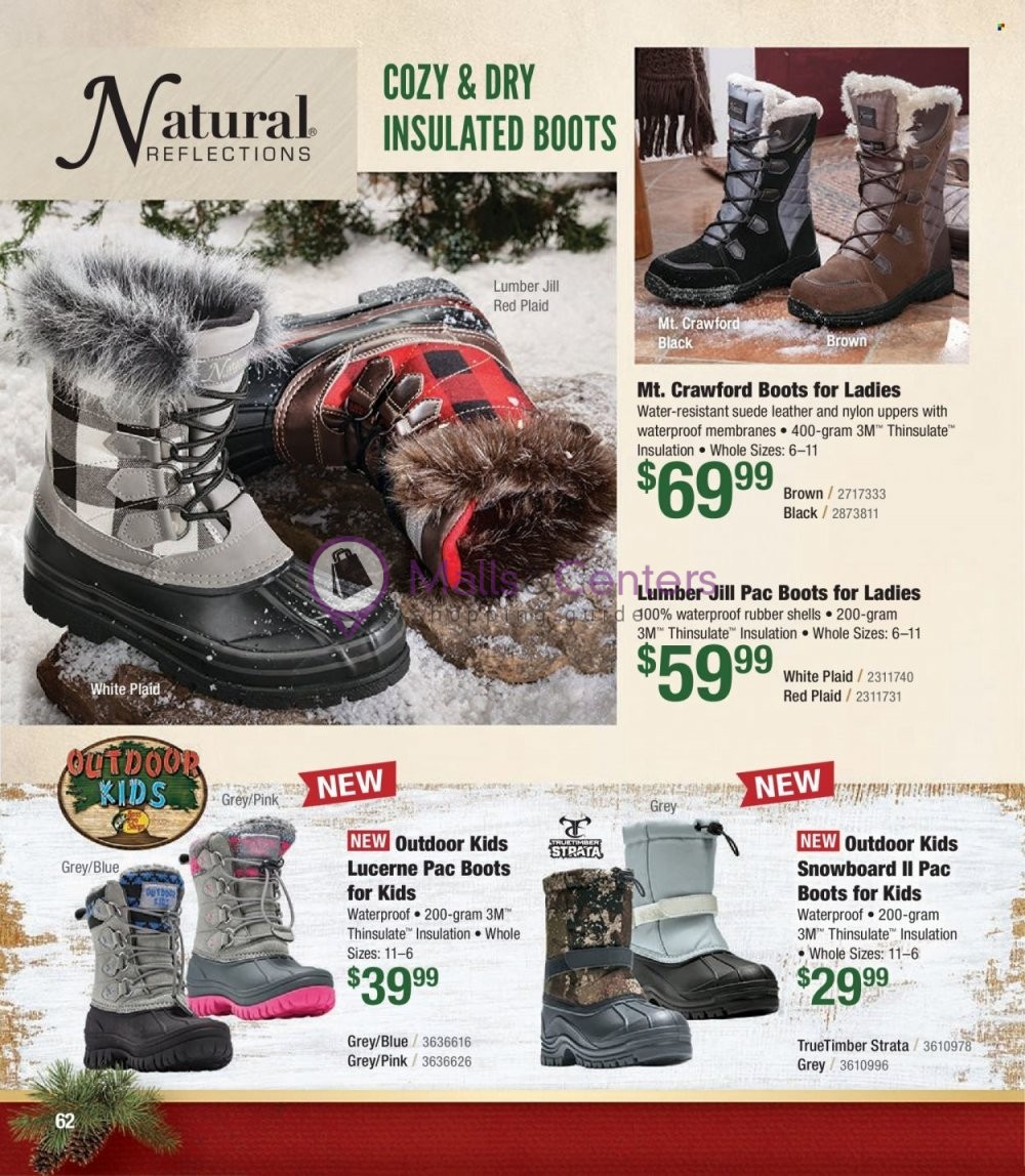 Weekly ad for Cabela's valid: 11/01/2023 - 11/30/2023, page 62