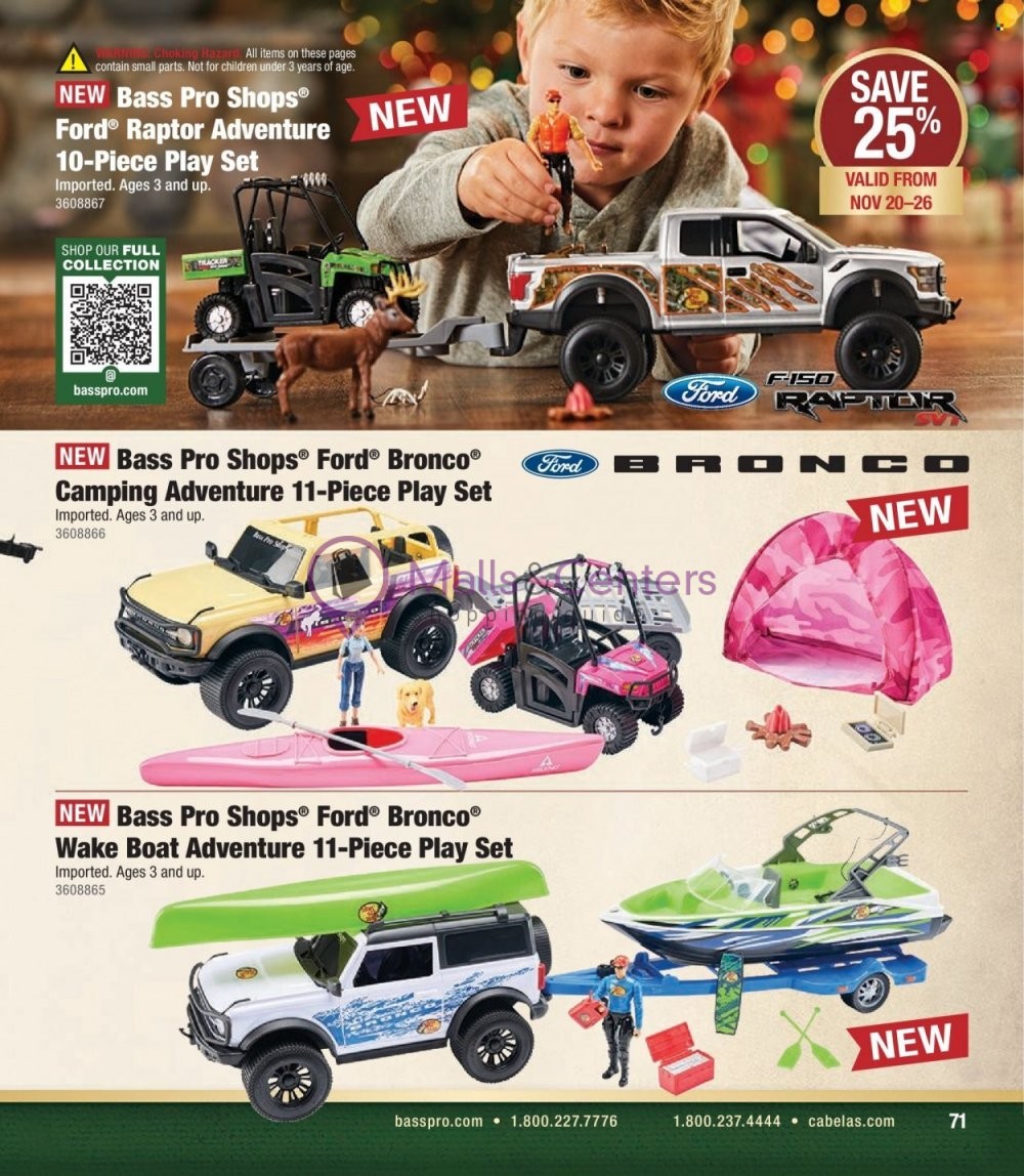 Weekly ad for Cabela's valid: 11/01/2023 - 11/30/2023, page 71