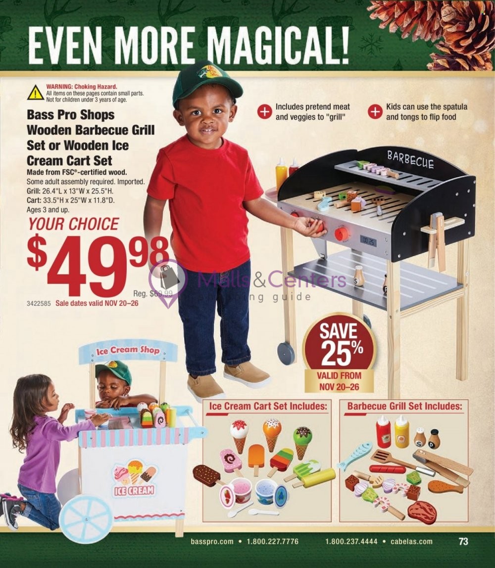 Weekly ad for Cabela's valid: 11/01/2023 - 11/30/2023, page 73