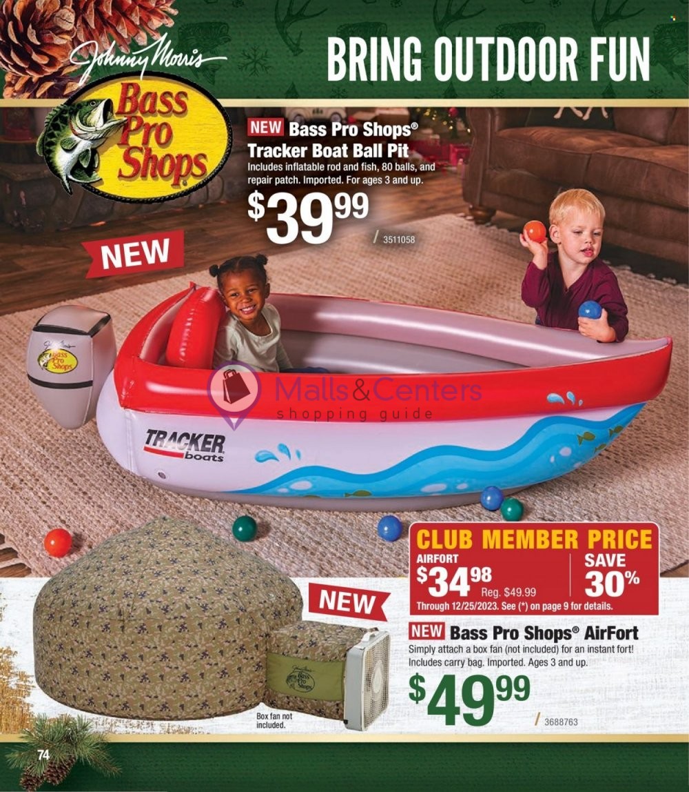 Weekly ad for Cabela's valid: 11/01/2023 - 11/30/2023, page 74