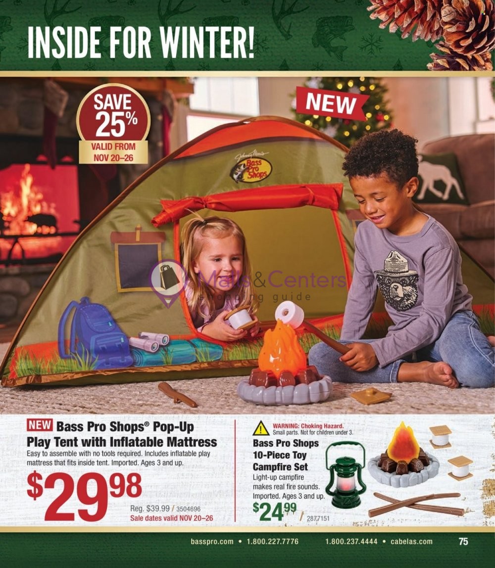 Weekly ad for Cabela's valid: 11/01/2023 - 11/30/2023, page 75