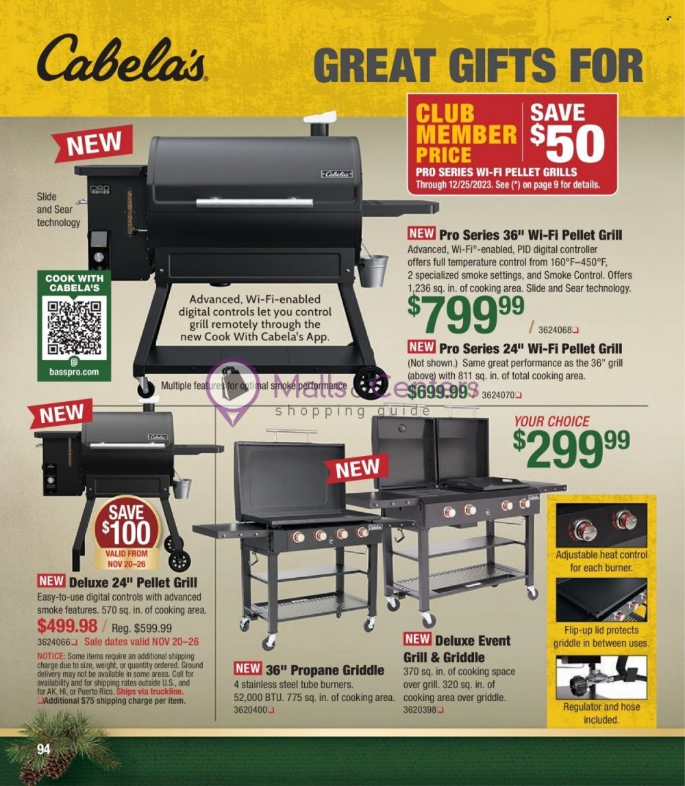 Weekly ad for Cabela's valid: 11/01/2023 - 11/30/2023, page 94