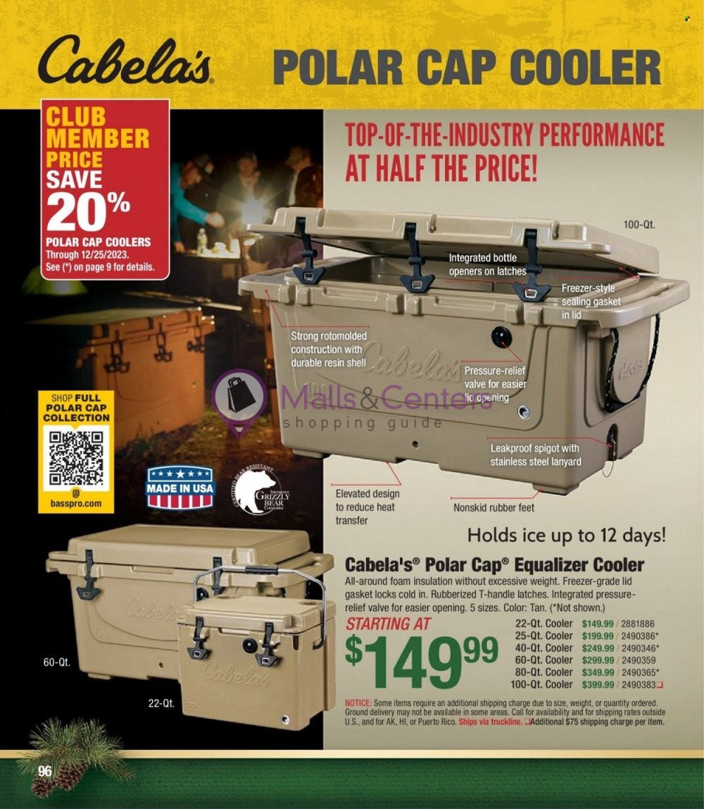Weekly ad for Cabela's valid: 11/01/2023 - 11/30/2023, page 96