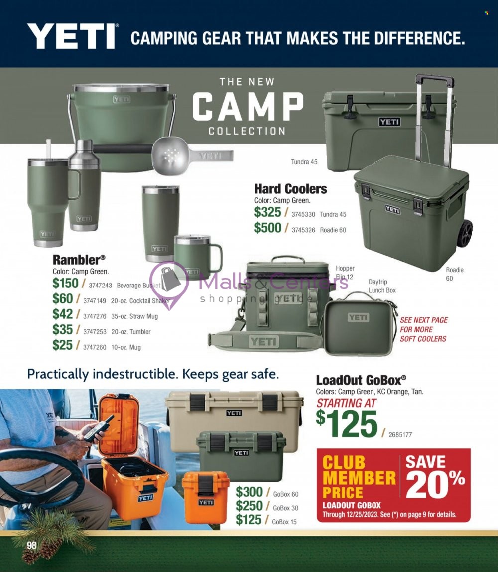 Weekly ad for Cabela's valid: 11/01/2023 - 11/30/2023, page 98