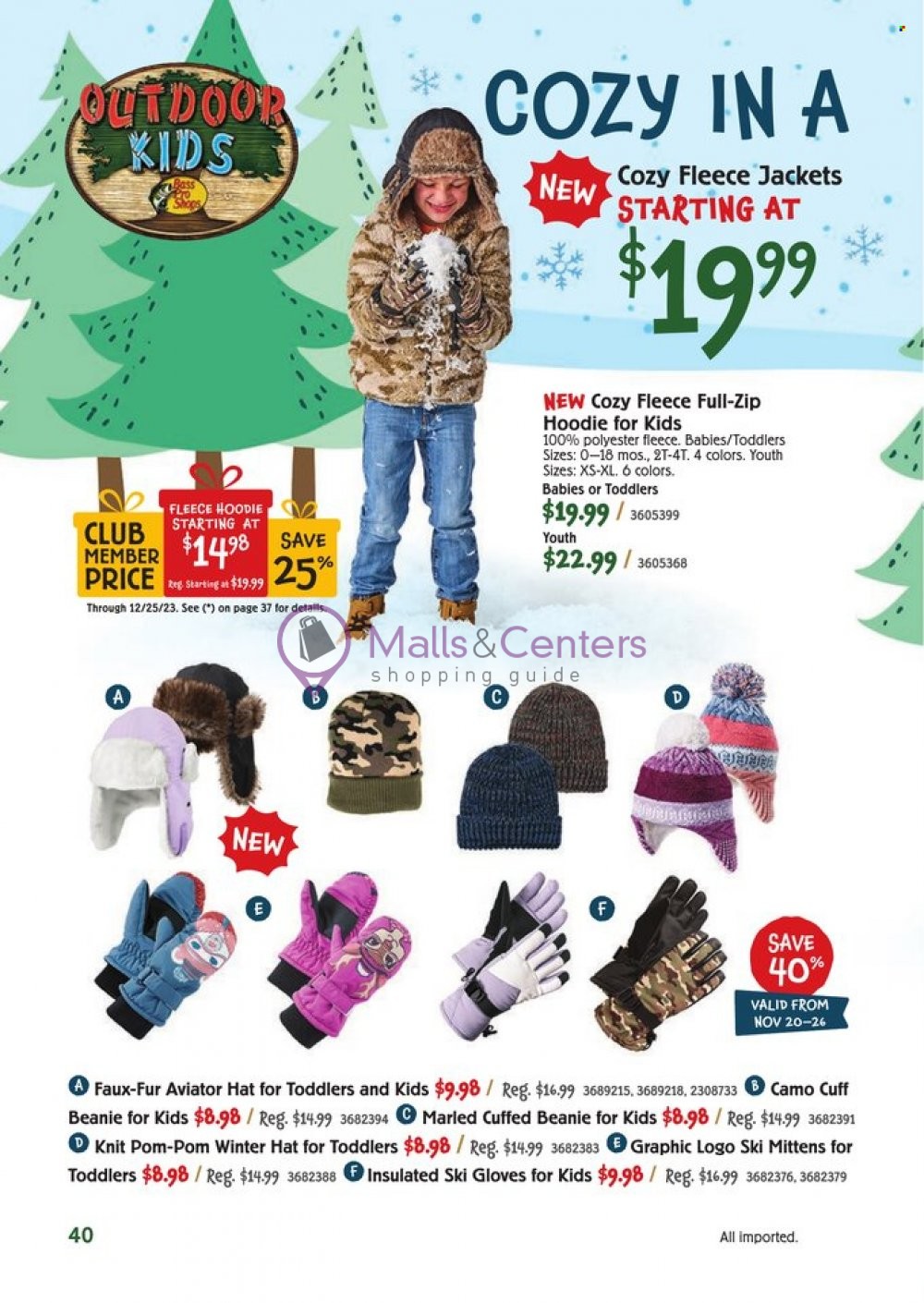 Weekly ad for Cabela's valid: 11/01/2023 - 11/30/2023, page 40