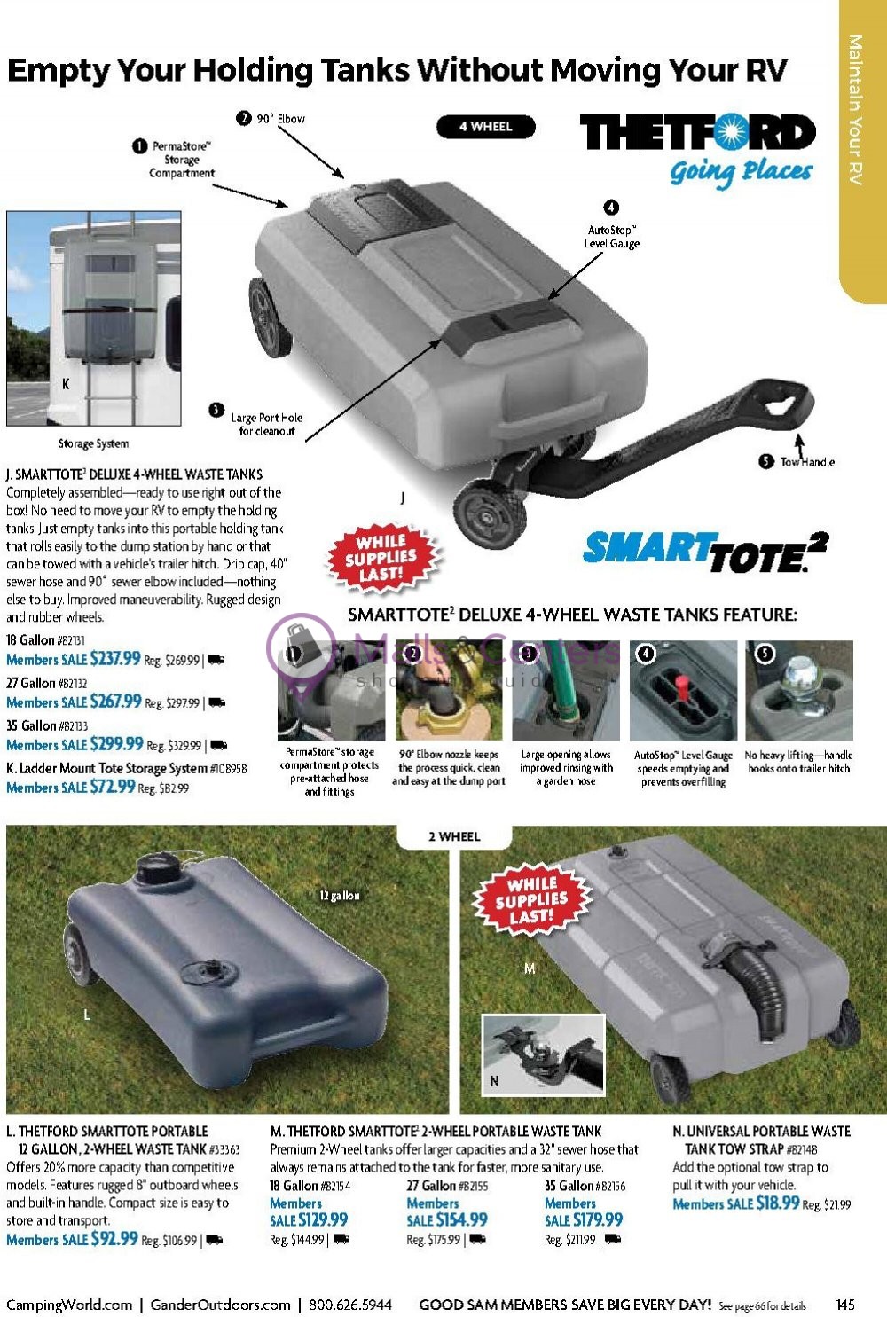 weekly ads Camping World page 145