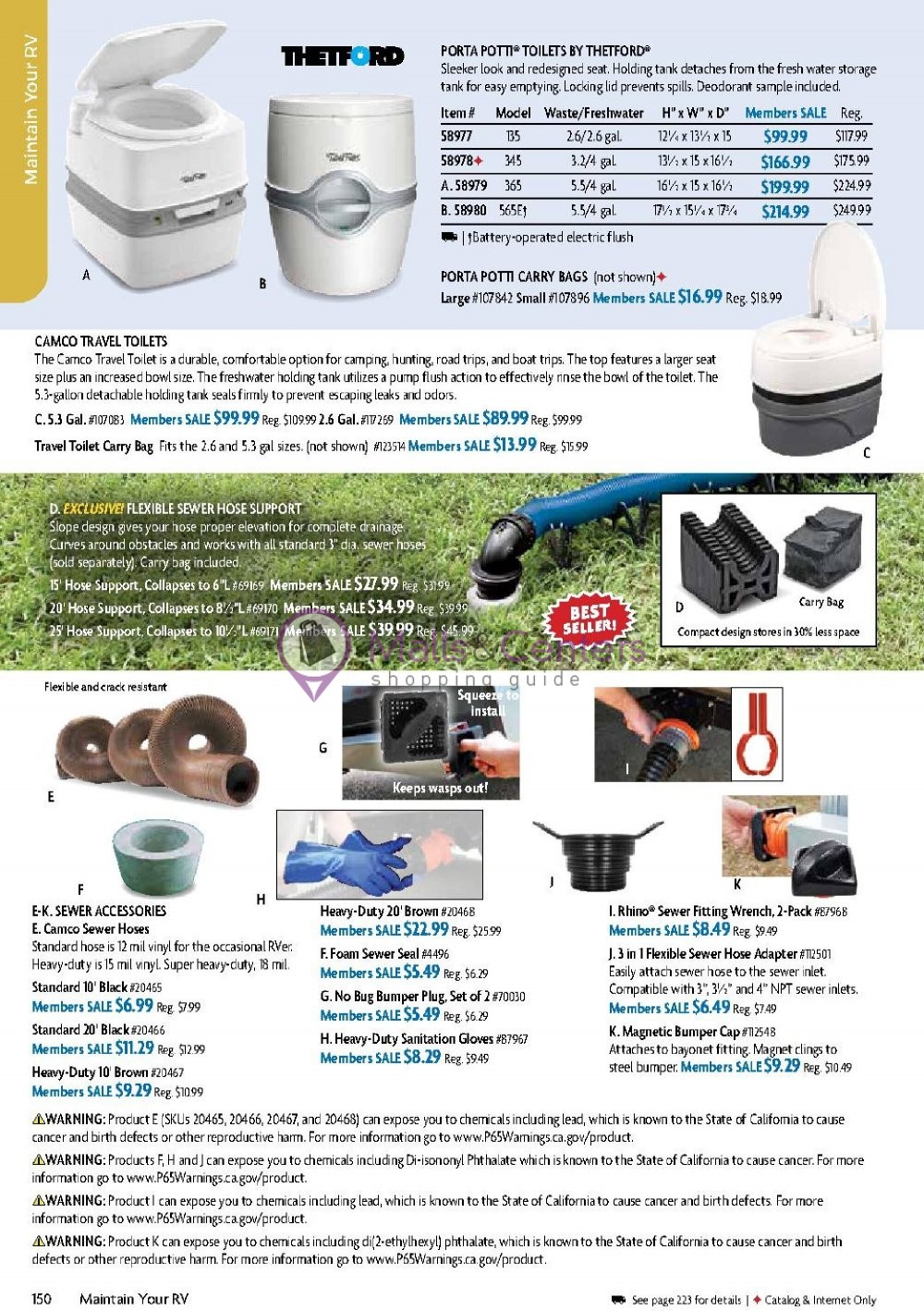 weekly ads Camping World page 150
