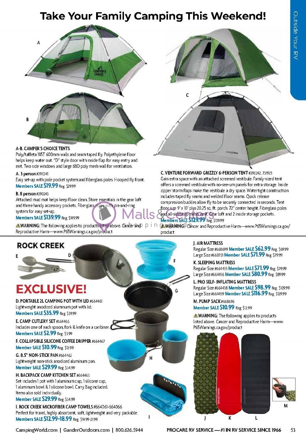 Camping World Weekly Ad - sales & flyers specials - MallsCenters