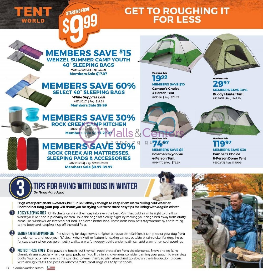 Camping World Weekly Ad sales & flyers specials MallsCenters