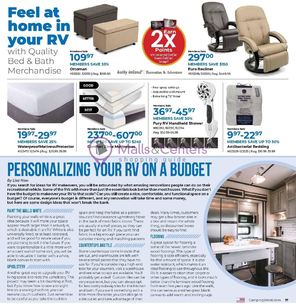 Camping World Weekly Ad sales & flyers specials MallsCenters