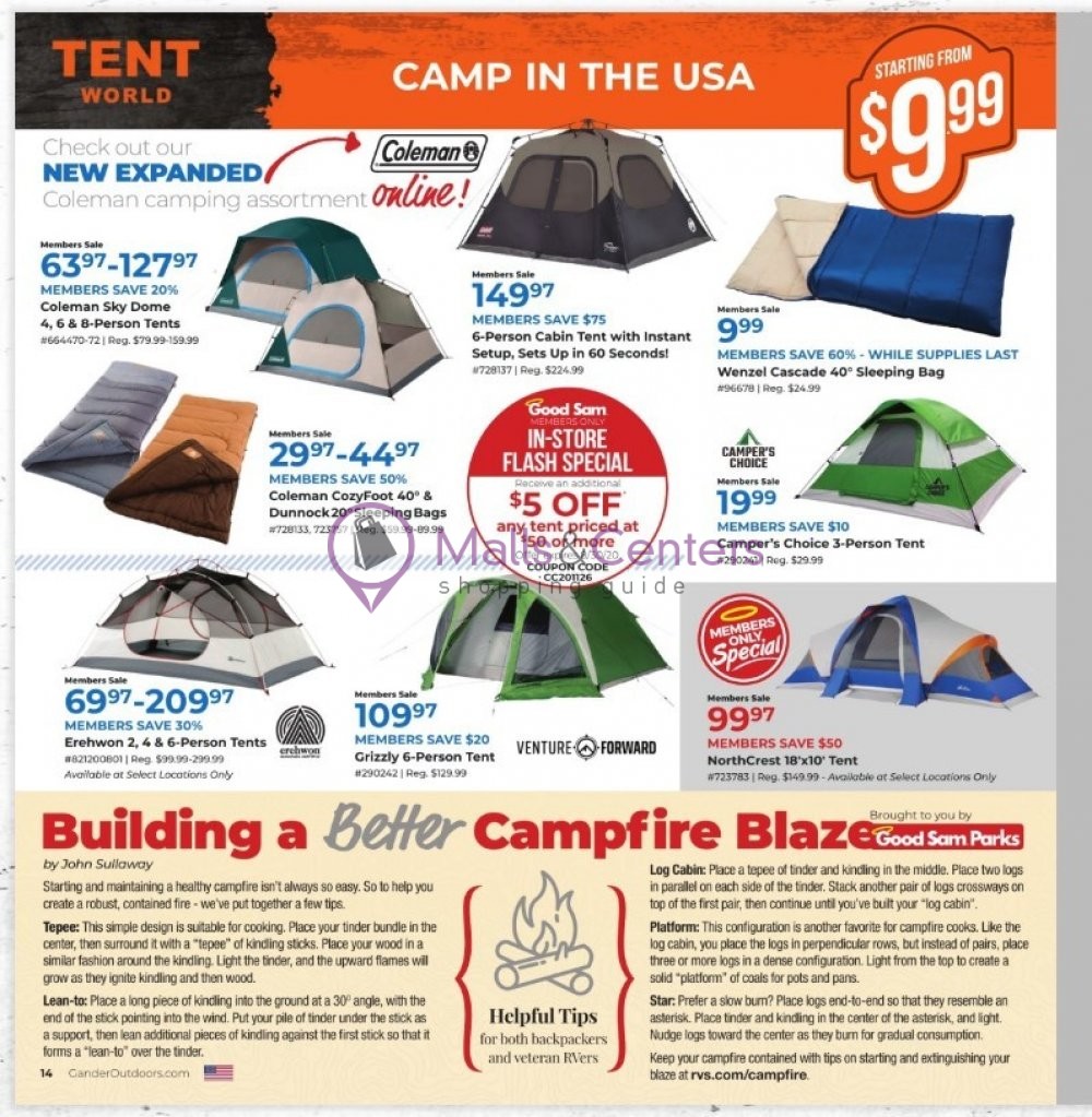 Camping World Weekly Ad sales & flyers specials MallsCenters