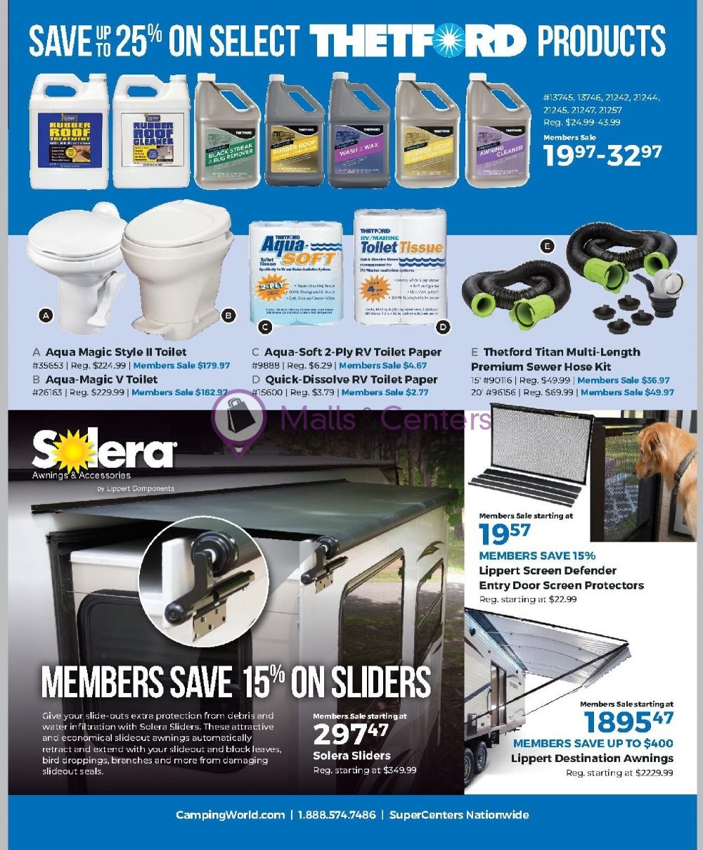 Camping World Weekly Ad sales & flyers specials MallsCenters