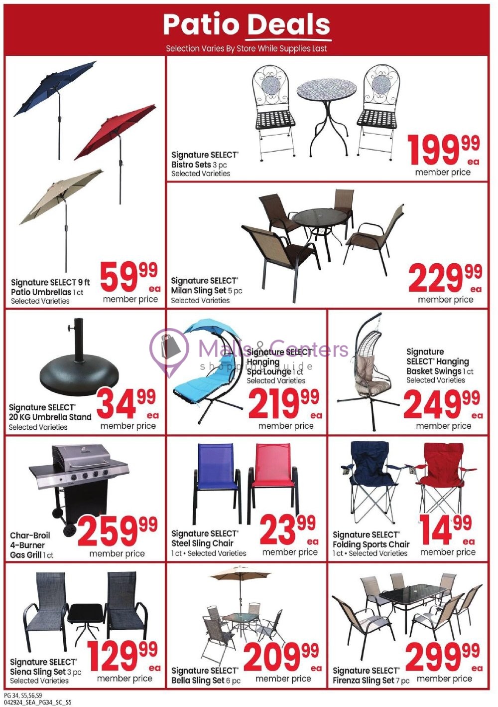 Weekly ad for Carrs valid: 04/29/2024 - 06/02/2024, page 34 Weekly ad for Carrs valid: 04/29/2024 - 06/02/2024, page 34