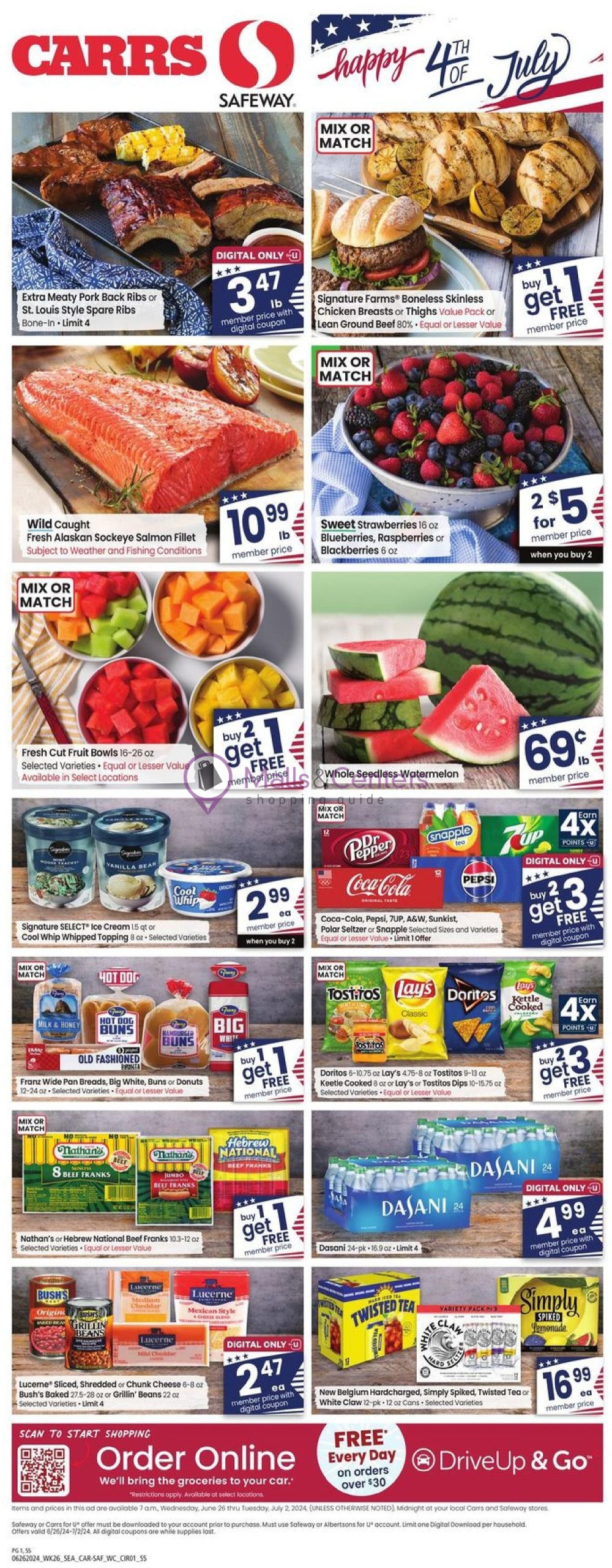 Weekly ad for Carrs valid: 06/26/2024 - 07/02/2024, page 3