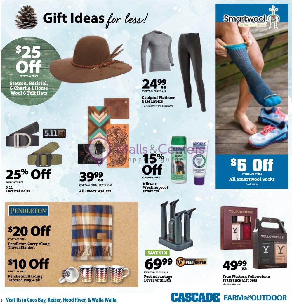 Cascade Farm and Outdoor Weekly ad valid from 11/29/2023 to 12/12/2023 ...