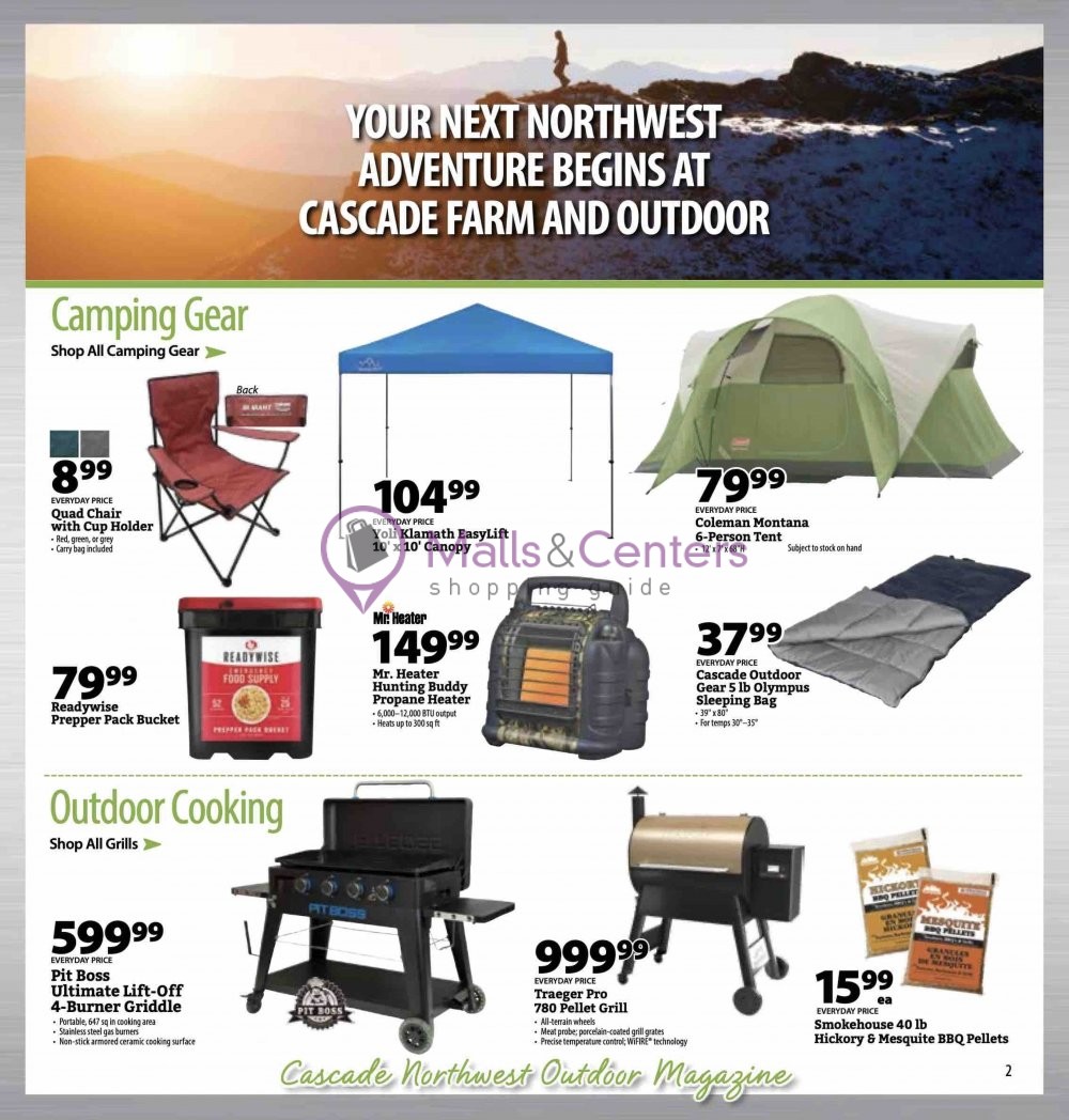 Cascade Farm and Outdoor Weekly ad valid from 02/01/2024 to 02/29/2024 ...