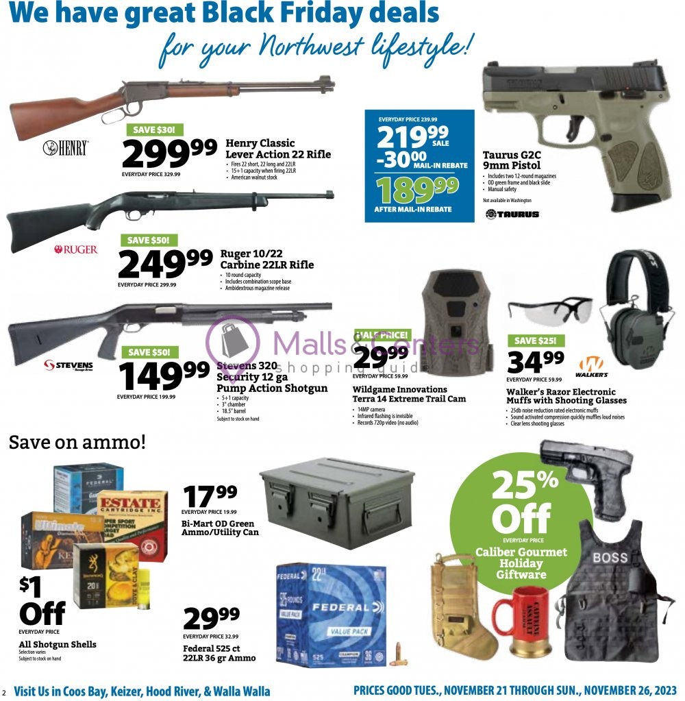 Weekly ad for Cascade Farm and Outdoor valid: 11/21/2023 - 11/26/2023, page 2
