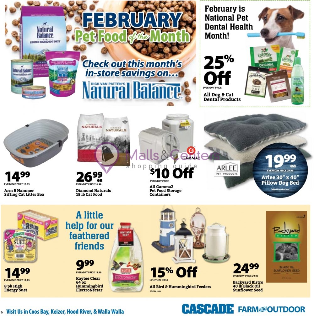 Cascade Farm and Outdoor Weekly ad valid from 01/31/2024 to 02/13/2024 ...
