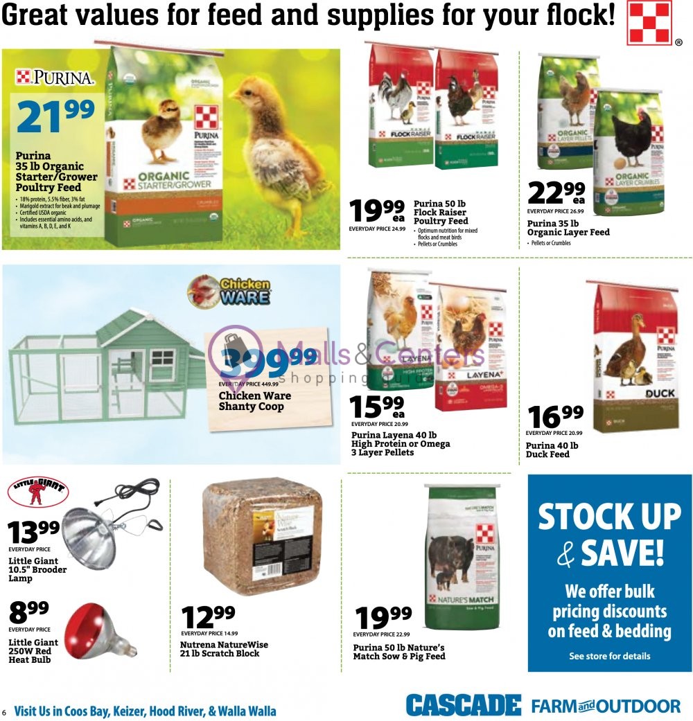 Cascade Farm and Outdoor Weekly ad valid from 03/27/2024 to 04/09/2024 ...