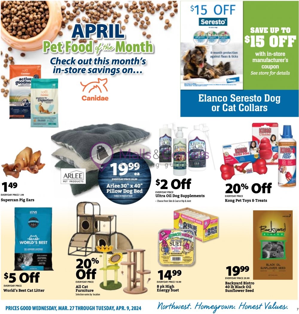 Cascade Farm and Outdoor Weekly ad valid from 03/27/2024 to 04/09/2024 ...