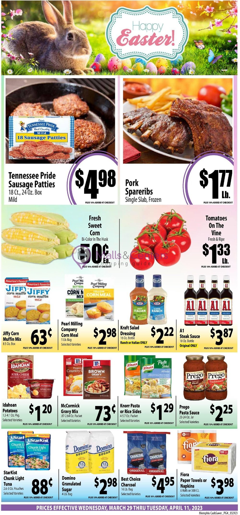 Cash Saver Cost Plus Food Outlet Weekly ad valid from 03/29/2023 to 04