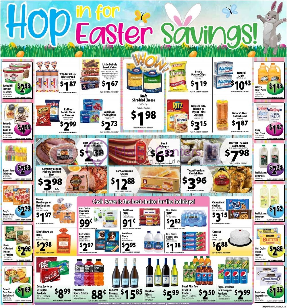 Cash Saver Cost Plus Food Outlet Weekly ad valid from 03/29/2023 to 04