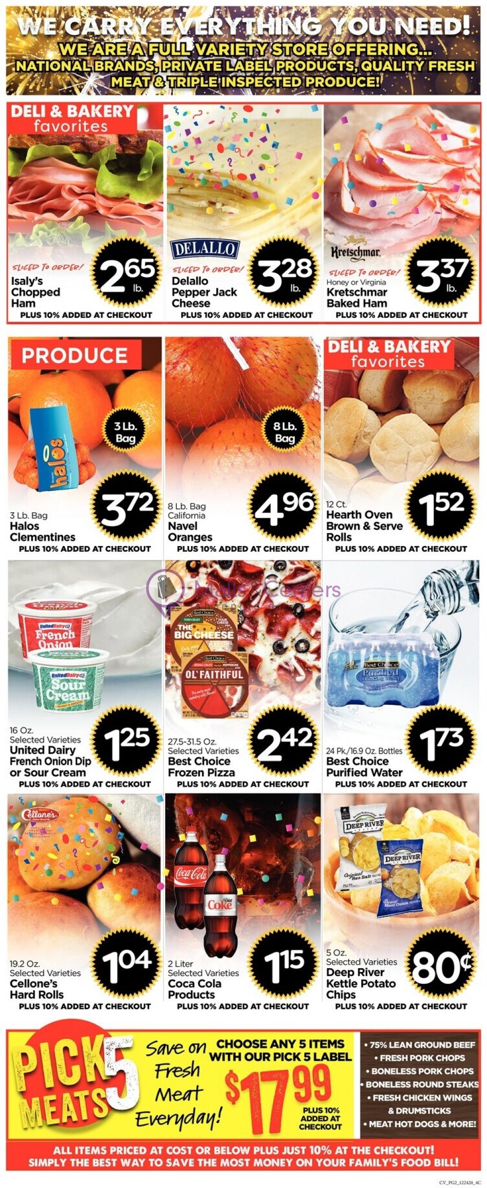 Cash Saver Cost Plus Food Outlet Weekly ad valid from 12/24/2020 to 01