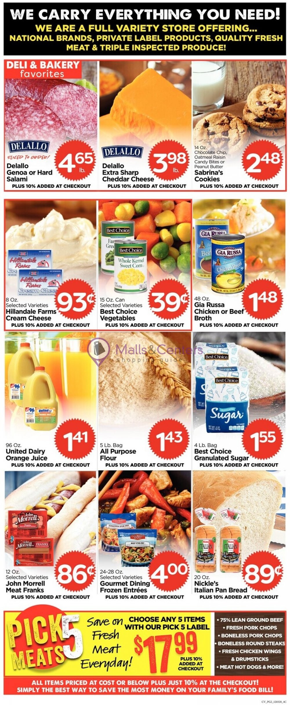 Cash Saver Cost Plus Food Outlet Weekly ad valid from 12/03/2020 to 12