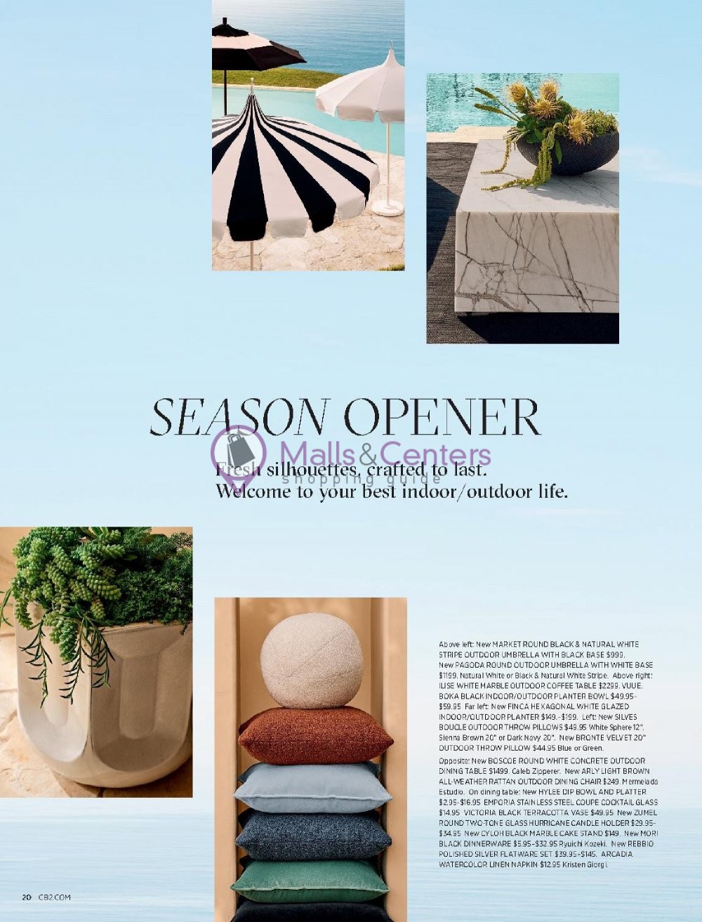 Weekly ad for CB2 valid: 04/01/2024 - 04/30/2024, page 20