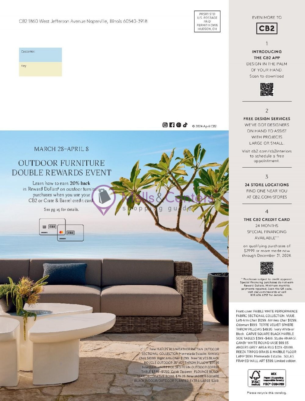 Weekly ad for CB2 valid: 04/01/2024 - 04/30/2024, page 24