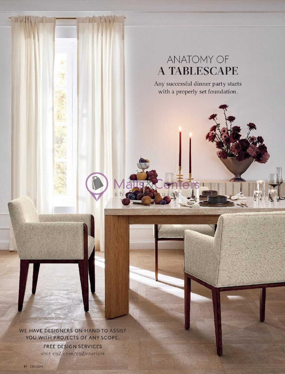 Weekly ad for CB2 valid: 11/01/2023 - 11/30/2023, page 14