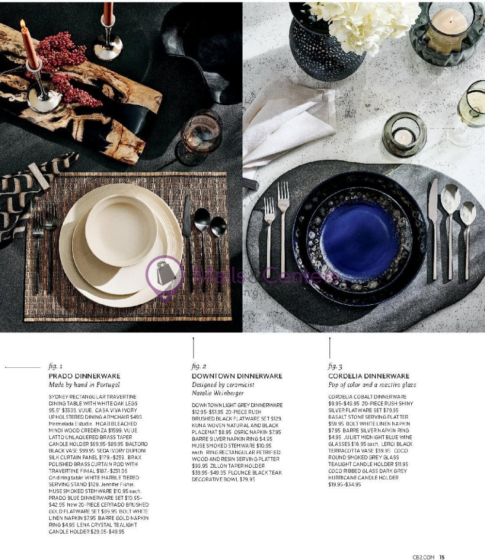 Weekly ad for CB2 valid: 11/01/2023 - 11/30/2023, page 15