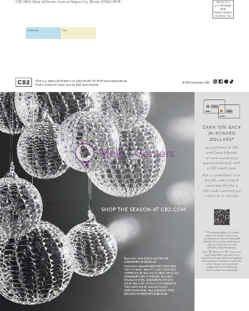 Weekly ad for CB2 valid: 11/01/2023 - 11/30/2023, page 24