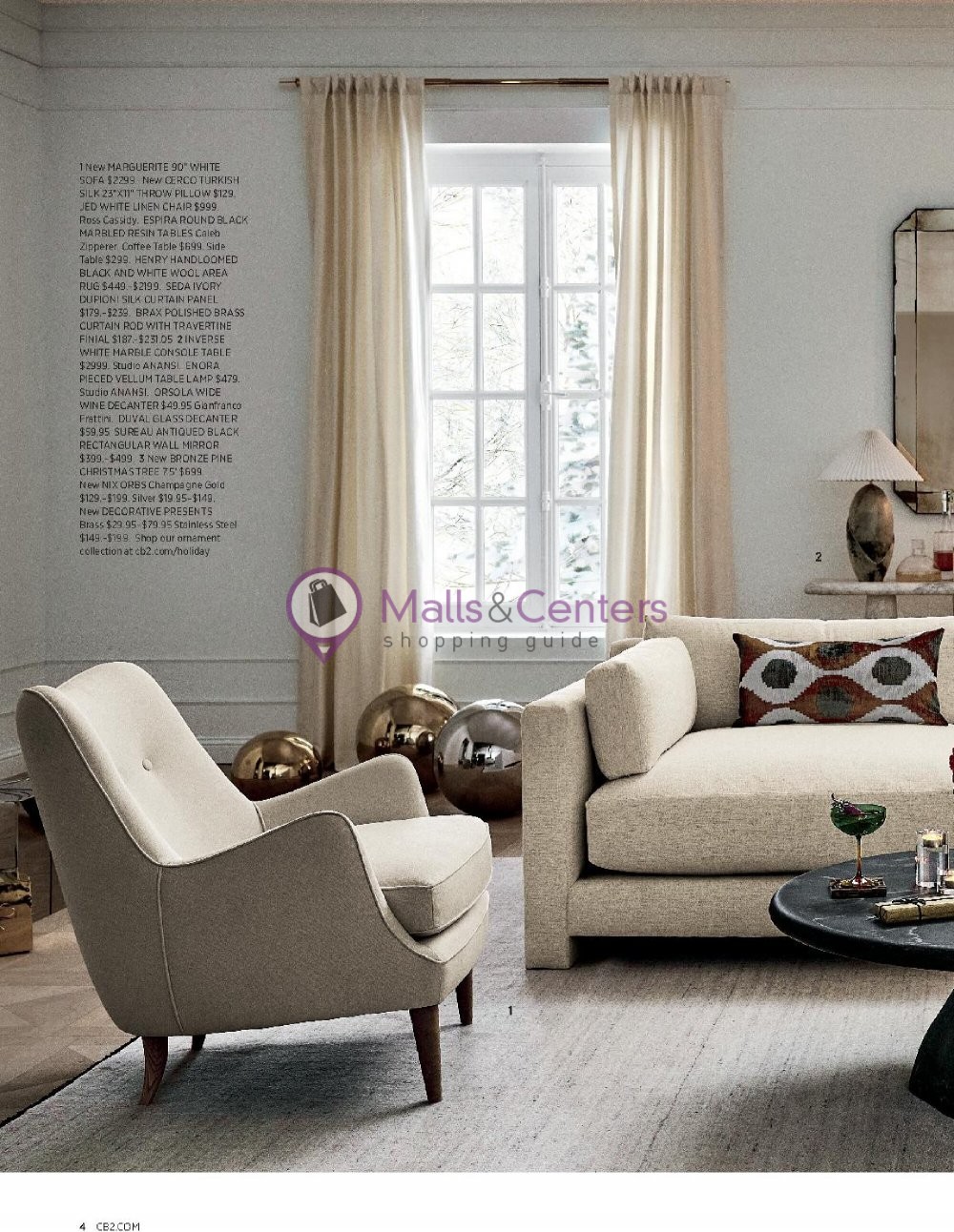 Weekly ad for CB2 valid: 11/01/2023 - 11/30/2023, page 4