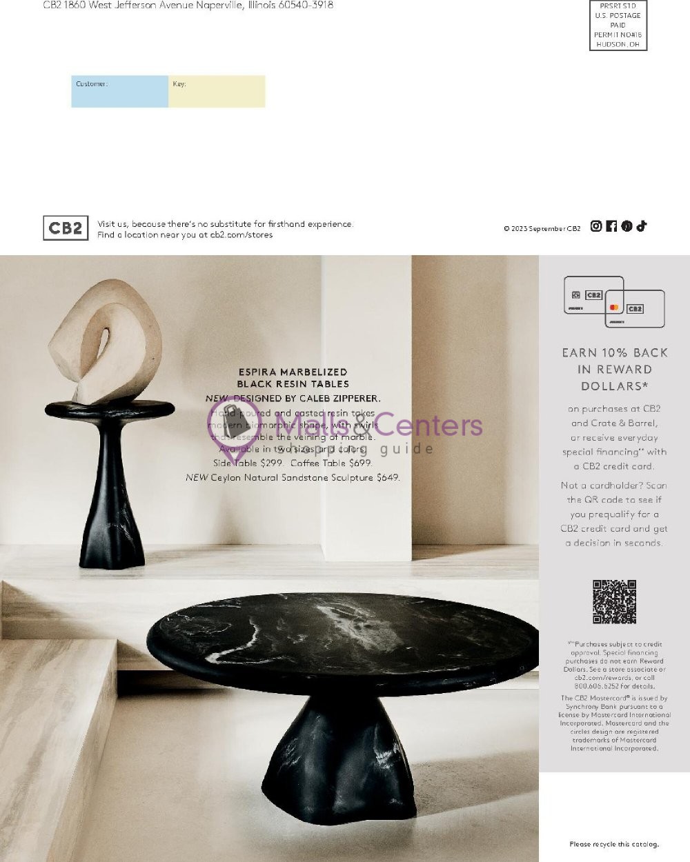 Weekly ad for CB2 valid: 09/01/2023 - 09/30/2023, page 24