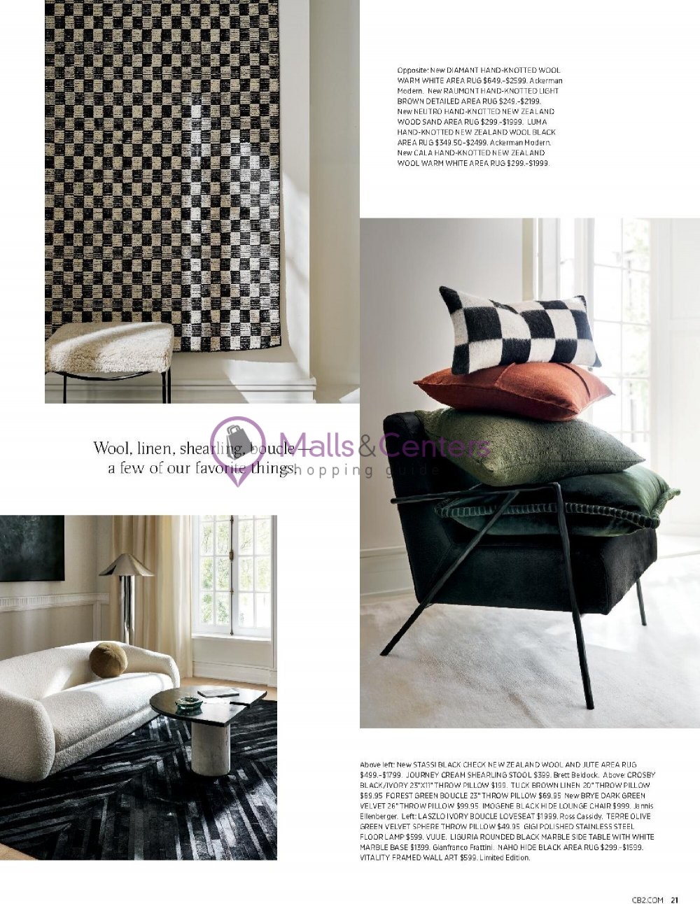 Weekly ad for CB2 valid: 03/01/2024 - 03/31/2024, page 21