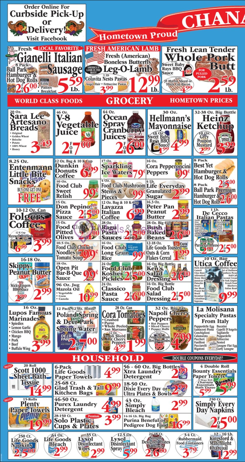 Chanatry's Weekly ad valid from 05/12/2024 to 05/18/2024 MallsCenters