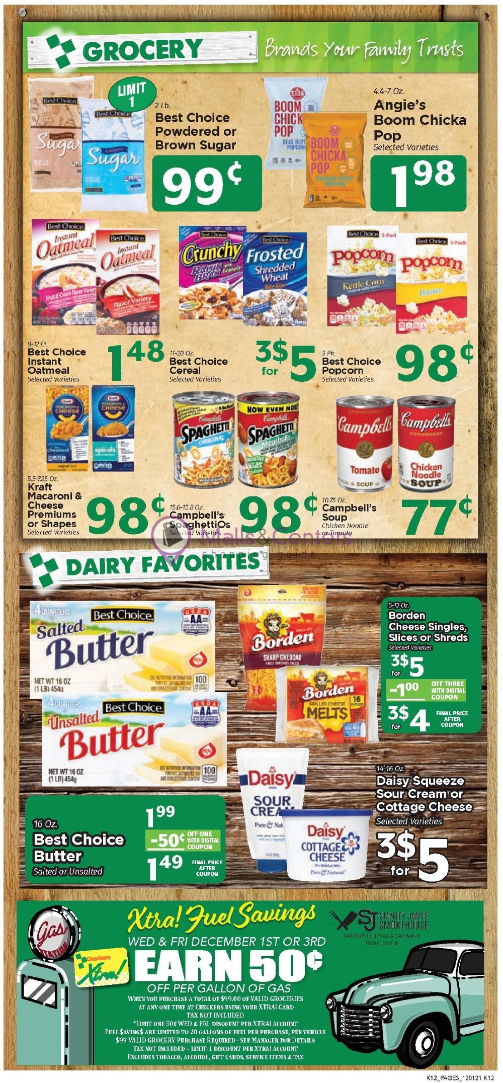 Checkers Foods Weekly ad valid from 12/01/2021 to 12/07/2021 MallsCenters