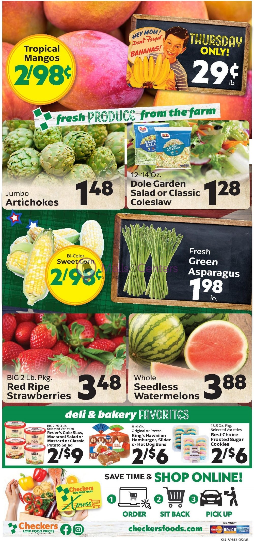Checkers Foods Weekly ad valid from 05/24/2023 to 05/30/2023 MallsCenters