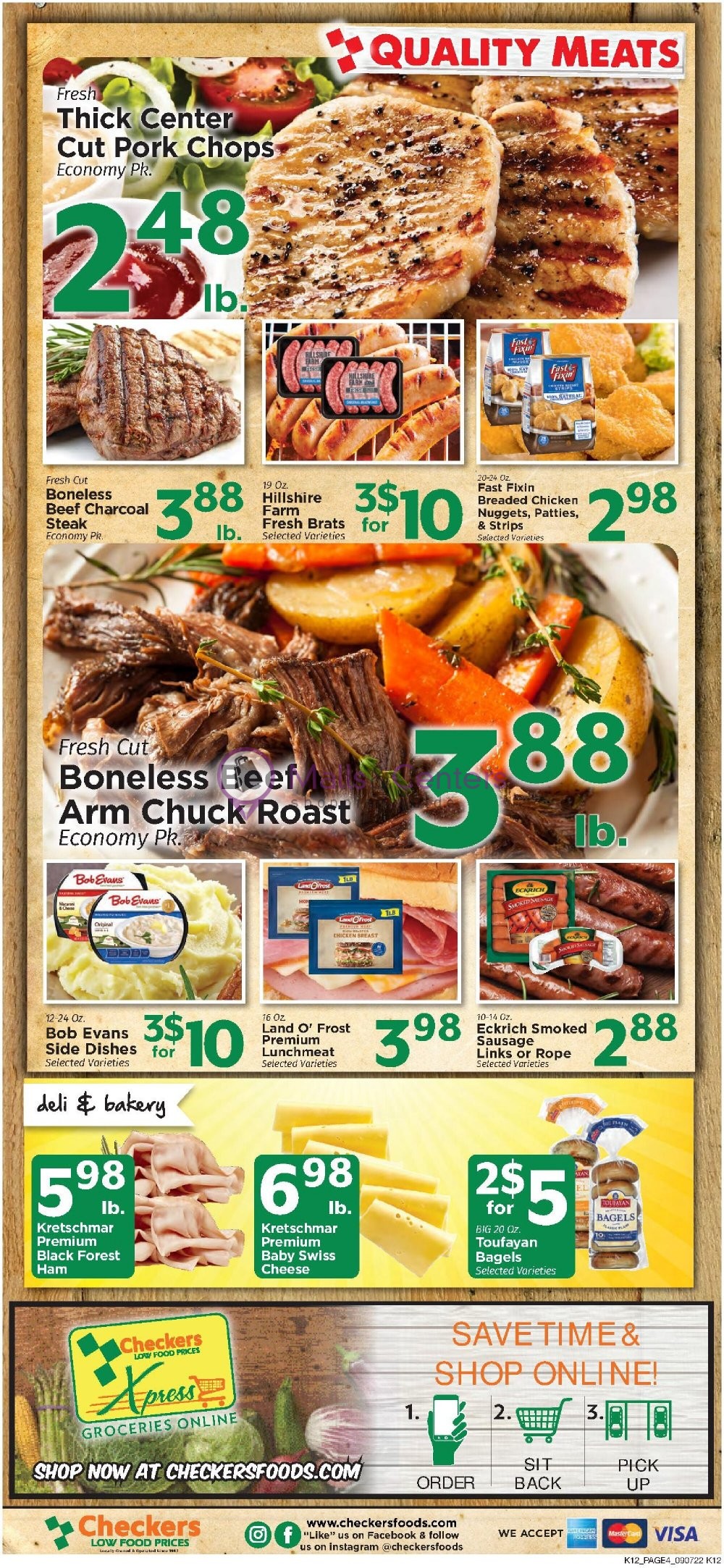 Checkers Foods Weekly ad valid from 09/07/2022 to 09/13/2022 MallsCenters