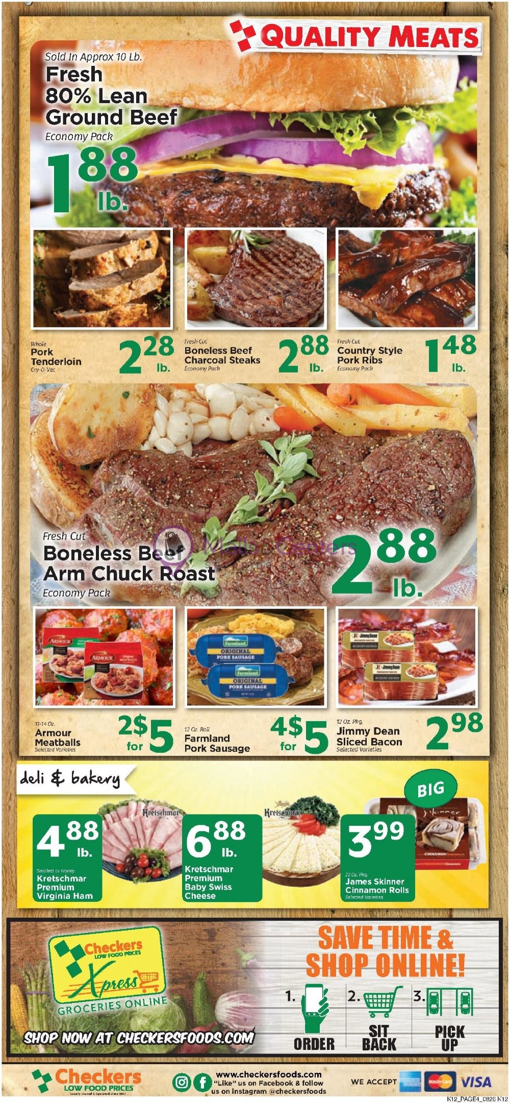 Checkers Foods Weekly Ad sales & flyers specials MallsCenters