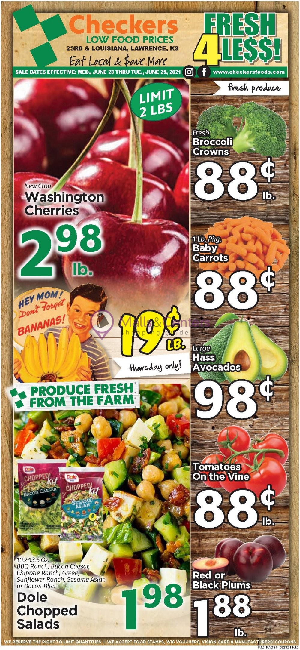 Checkers Foods Weekly Ad sales & flyers specials MallsCenters