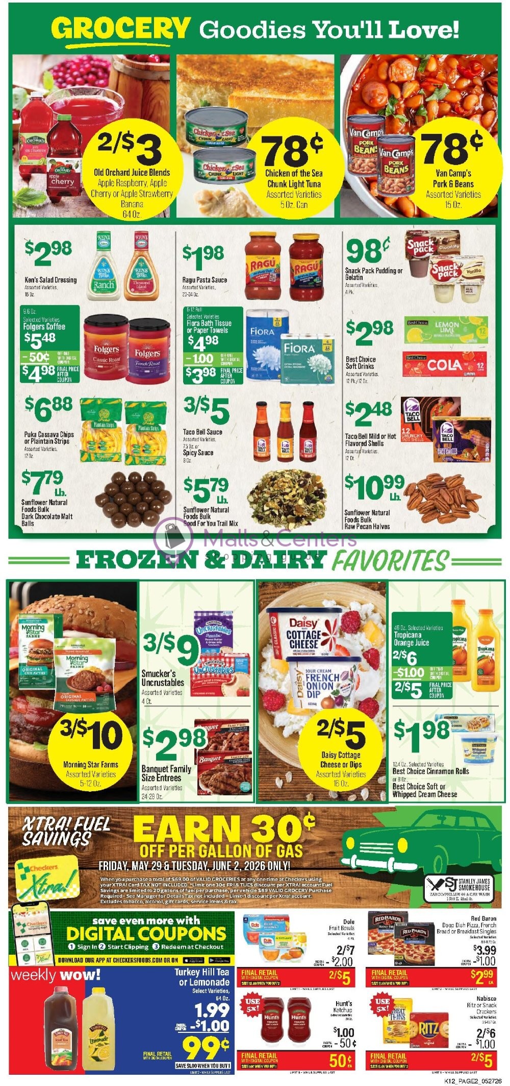 Weekly ad for Checkers Foods valid: 05/27/2026 - 06/02/2026, page 2