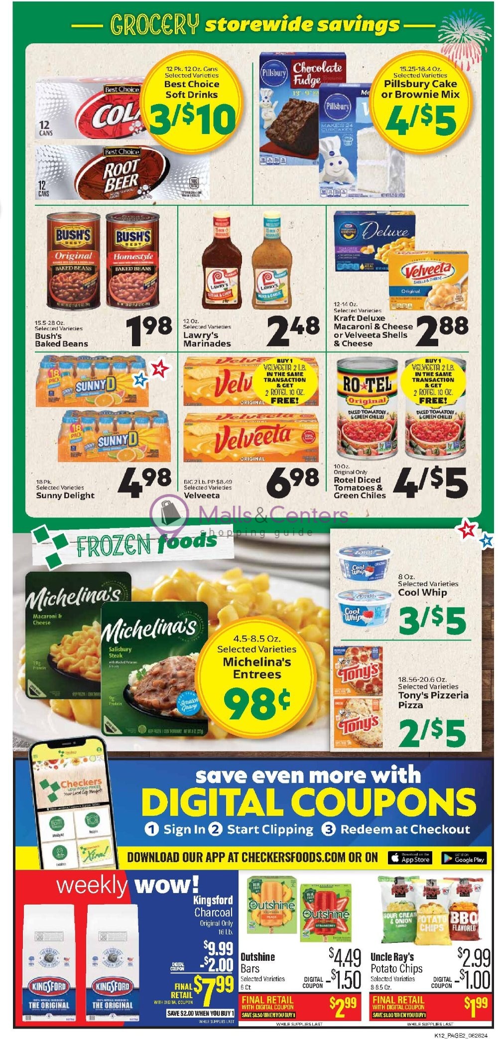 Weekly ad for Checkers Foods valid: 06/26/2024 - 07/09/2024, page 2
