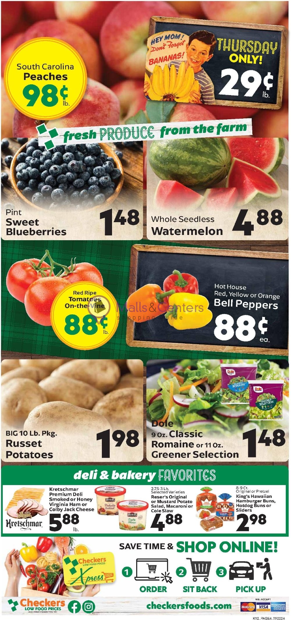 Weekly ad for Checkers Foods valid: 05/22/2024 - 05/28/2024, page 4