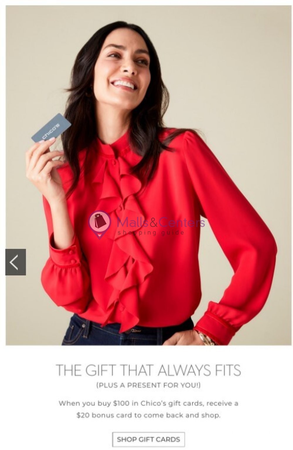 Chico's Weekly Ad sales & flyers specials MallsCenters