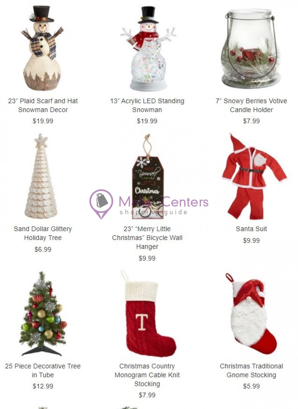 Christmas Tree Shops Weekly Ad sales & flyers specials MallsCenters